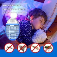 Нов комплект 4 броя Електрически инсектицид убиец на насекоми мухи комари UV светлина, снимка 4 - Други стоки за дома - 42247867