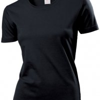 Дамска тениска Stedman Classic-T Fitted - black, снимка 1 - Тениски - 37267629