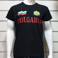 Нова мъжка тениска с трансферен печат България, знаме и герб, снимка 10 - Тениски - 29889449
