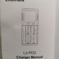 Liitokala lii-PD2 Интелигентно зарядно за 2 Батерии, снимка 9 - Друга електроника - 44699182