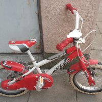 Drag rush 14" детско колело с помощни гуми, снимка 1 - Детски велосипеди, триколки и коли - 42572245