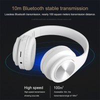 660 Bluetooth Слушалки с мошщен бас и слот за карта памет, снимка 5 - Bluetooth слушалки - 30256136