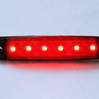 Диодни LED ЛЕД ЧЕРВЕНИ габарити лед светлини 12V и 24V "рибки", снимка 5 - Аксесоари и консумативи - 35347251