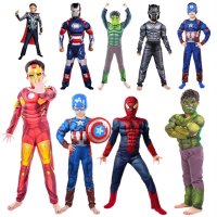 Спайдърмен костюм с мускули/Spider man costume, снимка 18 - Детски комплекти - 42539816