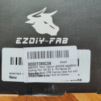 Нови EZDIY-FAB 12cm 120mm 200CFM 4000RPM, снимка 2 - Други - 39719756