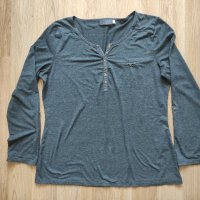 Готина дамска блузка с дълъг ръкав, размер Л , снимка 6 - Блузи с дълъг ръкав и пуловери - 42764556