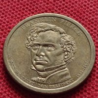 Възпоменателна монета FRANKLIN PIERCE 14 президент на САЩ (1853-1857) за КОЛЕКЦИЯ 38081, снимка 3 - Нумизматика и бонистика - 40764487
