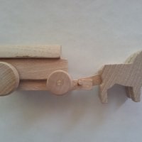 Стари дървени играчки, снимка 2 - Антикварни и старинни предмети - 34073848
