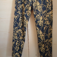 Цветен дънков панталон, снимка 1 - Панталони - 44790001