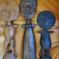 Ашанти фигури от Гана, снимка 4 - Антикварни и старинни предмети - 42720112