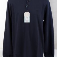 Тъмносиня памучна мъжка блуза марка Jimmy Sanders, снимка 2 - Блузи - 30351040