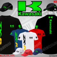 Kawasaki тениска t-mk-01, снимка 7 - Тениски - 44404144