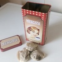 Метална кутия Nescafe, снимка 4 - Колекции - 34180375