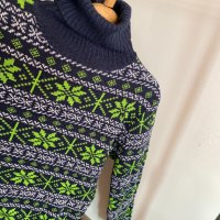 Native Youth коледен мъжки пуловер L, снимка 6 - Пуловери - 38423490