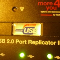 USB -PORT PORT REPLICATOR, снимка 3 - Мрежови адаптери - 34404753