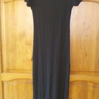 Дълга черна рокля, снимка 2 - Рокли - 37730589