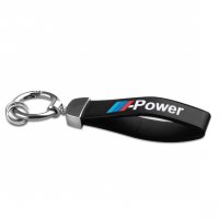 Уникален кожен ключодържател за БМВ маняци BMW POWER НАЛИЧНО!!!, снимка 2 - Аксесоари и консумативи - 31252948