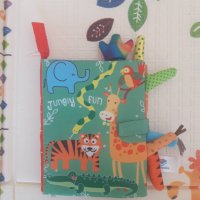НОВИ Бебешки играчки мека книжка,дрънкалка, снимка 4 - Образователни игри - 38393786