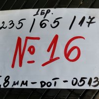 235/65R17 michelin-№16, снимка 2 - Гуми и джанти - 44337674