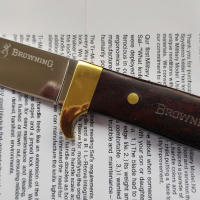 Ловен нож Browning / 20 см /, снимка 2 - Ножове - 44736977