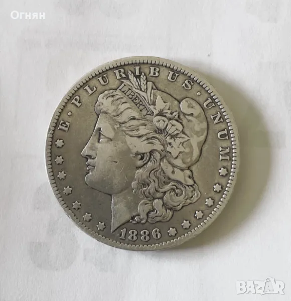 1 долар 1886, снимка 1