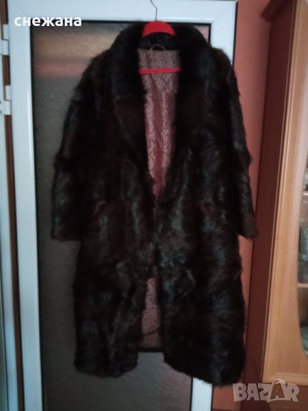 Палто естествен косъм, снимка 1