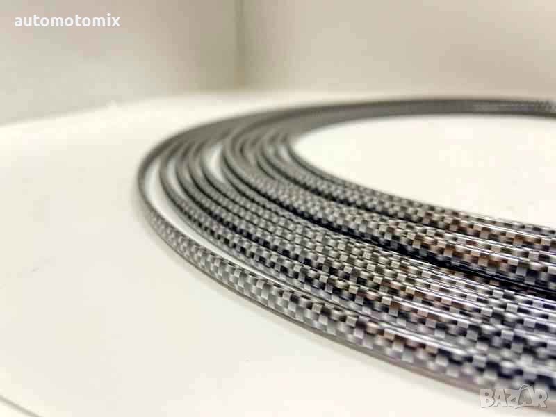 Лайсна за врата-карбон 1 м, снимка 1