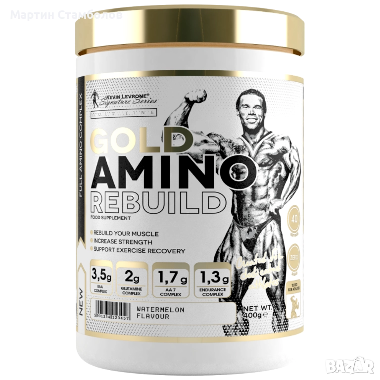 Kevin Levrone GOLD AMINO REBUILD | 400 грама, снимка 1