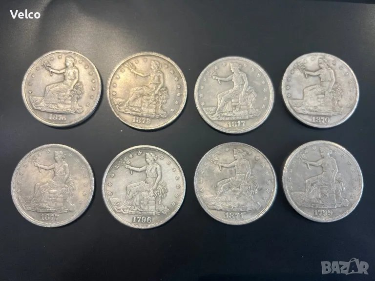 монети реплика на сребърни доларии, снимка 1