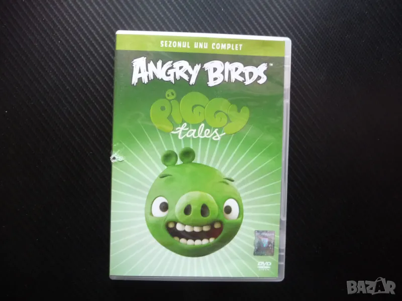 Angry Birds Piggy tales DVD филм прасенца приключения забавен игра , снимка 1