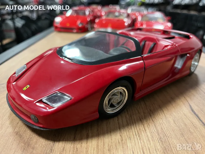 МАИСТО метална колекционерска количка FERRARI MYTHOS 1989г., снимка 1