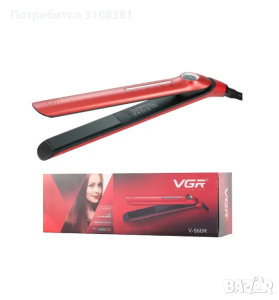 Професионална преса за коса VGR V- 566R, снимка 1