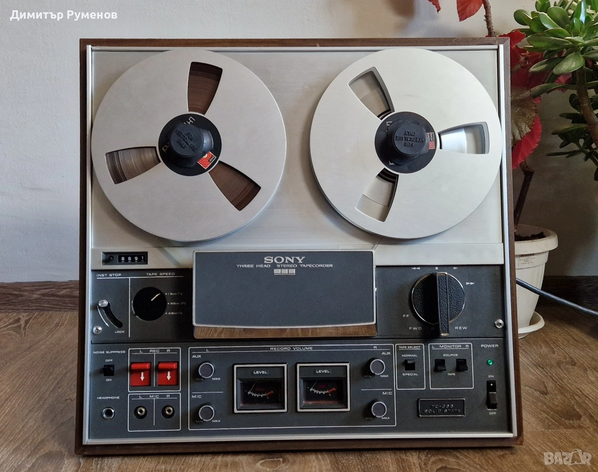Ролков магнетофон Sony TC366, снимка 1