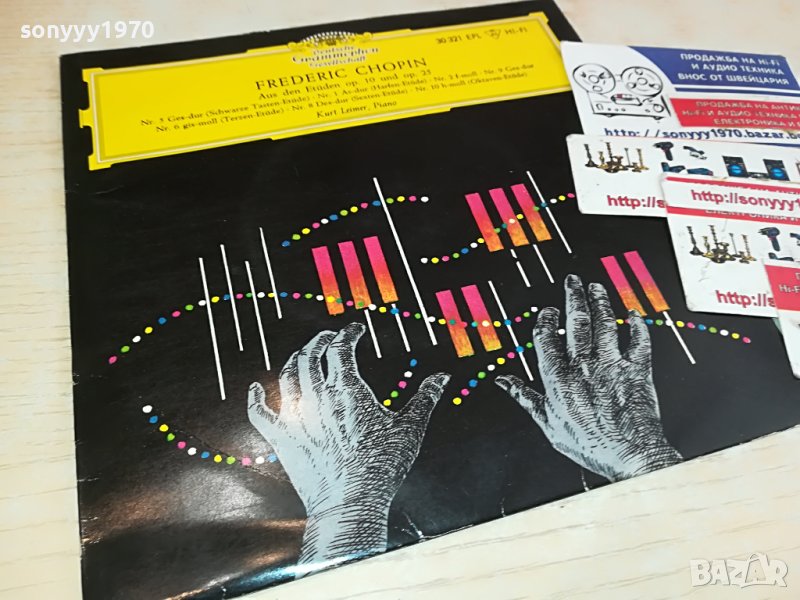 FREDERIC CHOPIN-ПЛОЧА ОТ ГЕРМАНИЯ 2804231728, снимка 1