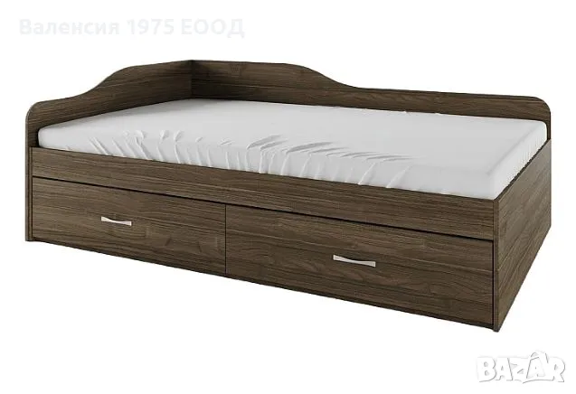 Легло персон и половина с чекмеджета Сити 2030 сонома, орех или комбинация бяло/ арвен, снимка 1