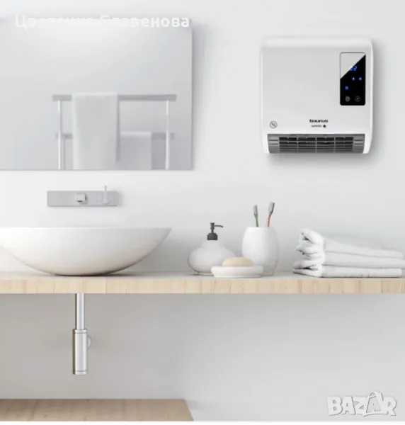 Taurus, Alpatec RCMB231 Керамичен отоплител , стенен/стоящ, 2000W, 2 нива, IP 22 , снимка 1