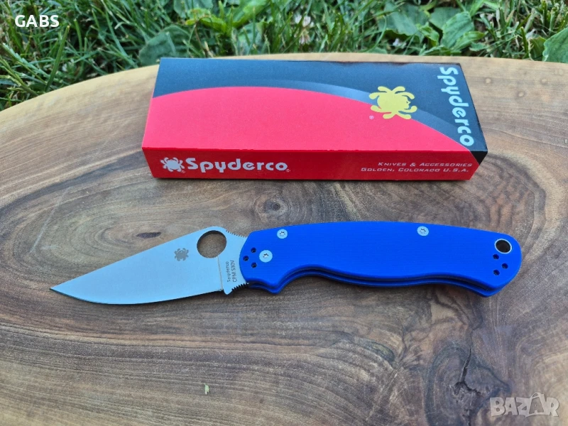 Сгъваем нож Spyderco Paramilitary C223, снимка 1