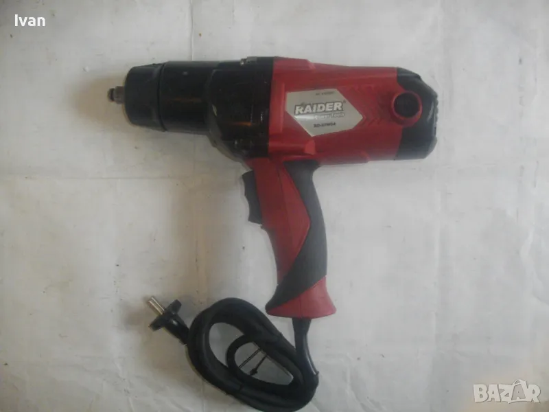 RAIDER RD-EIW04 ЗА ЧАСТИ ЗА РЕМОНТ УДАРЕН ЕЛЕКТРИЧЕСКИ ГАЙКОВЕРТ 1100 ВАТА 450 НЮТОНМЕТРИ 1/2"ЗАХВАТ, снимка 1