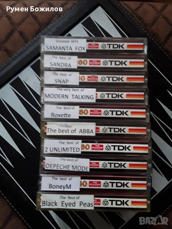 10 много запазени и добри касети TDK с доброто старо ДИСКО, снимка 1