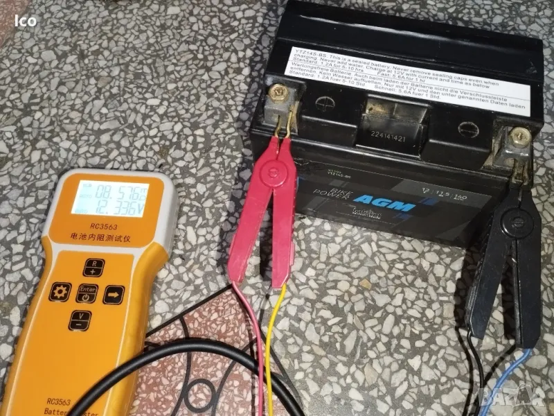 Мото акумулатор intAct Bike-Power AGM YTZ14S-BS 12v 11.5Ah L+ , снимка 1