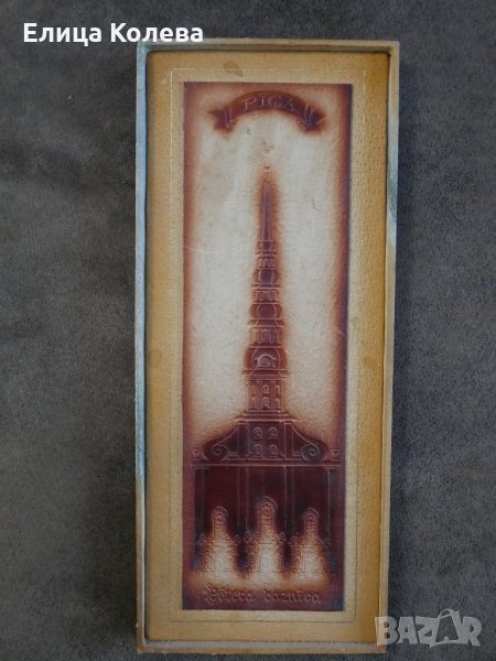 Картина от кожа Рига, снимка 1