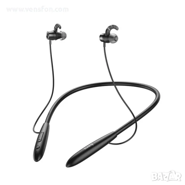 Безжични слушалки Bluetooth V5.1, Hoco ES-61 Premium Sport /черни/, снимка 1