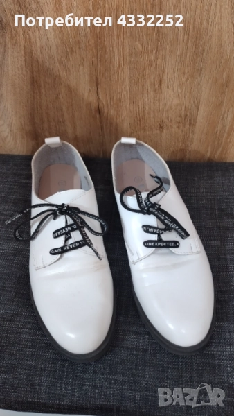 Нови бели спортни дамски обувки, снимка 1