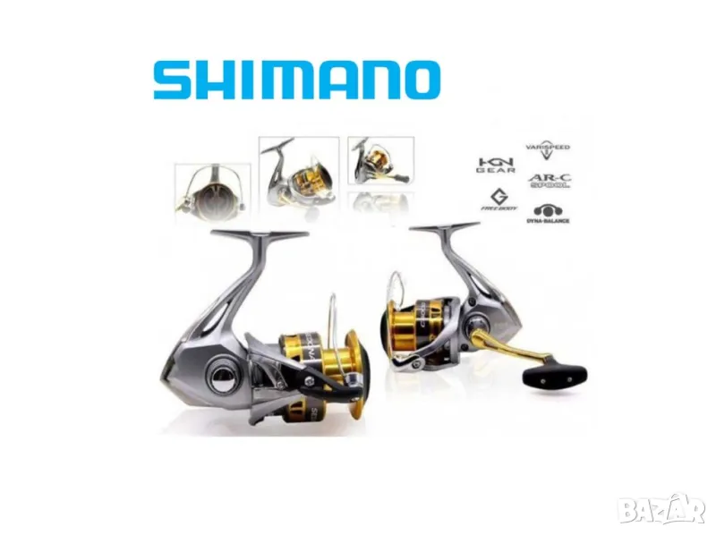 Shimano Sedona C3000 HG FI - нова + добавени лагери, снимка 1