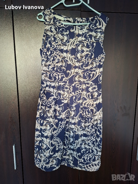 Официална рокля до коляното, снимка 1