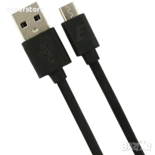Кабел Micro USB към USB Digital One SP00419 - 2m Оплетка плосък Samsung, Huawei, Xiaomi, Nokia, снимка 1