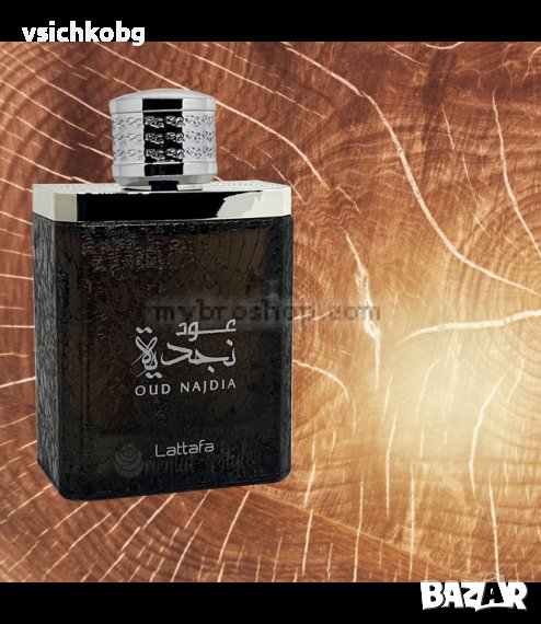 Луксозен арабски парфюм OUD Najdia от Lattafa 100ml пачули, кехлибар, мускус - Ориенталски аромат 0%, снимка 1