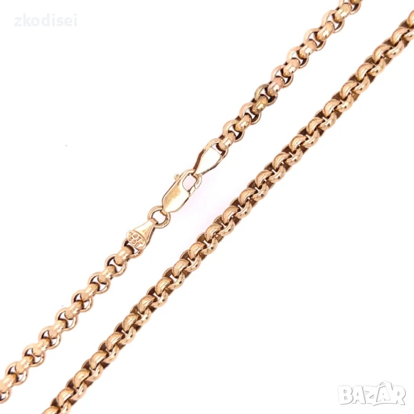 Златен синджир 24,72гр. 55,5см. 14кр. проба:585 модел:32200-1, снимка 1