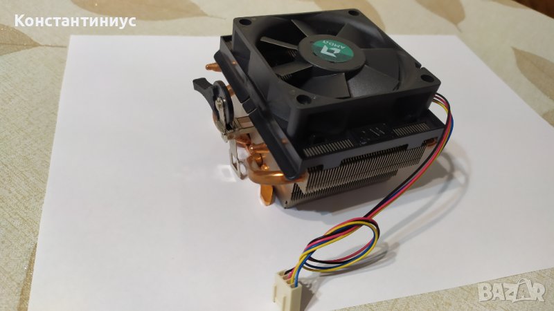 Боксов радиатор с вентилатор за AMD AM3 и AM3+ сокет, снимка 1