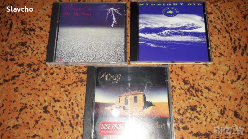 Компакт дискове на група - Midnight Oil/Миднайт Ойл/ 3 броя, снимка 1